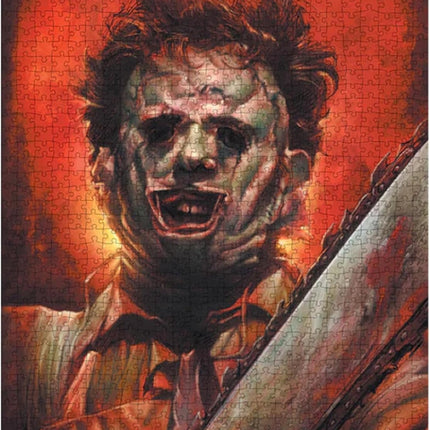Trick Or Treat Studios Texas Chainsaw Massacre Leatherface 1000 Piece Puzzle