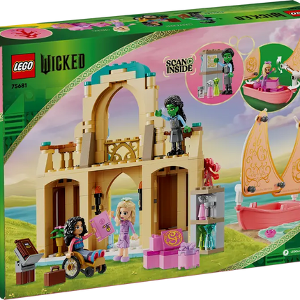 LEGO Wicked Glinda, Elphaba & Nessarose at Shiz University Building Toys #75681
