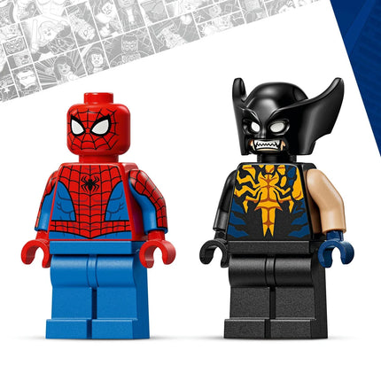 LEGO Marvel Spider-Man Car vs. Venomized Wolverine 76336