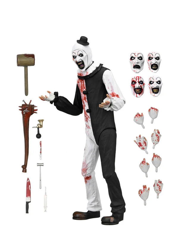 NECA Terrifier 2 - Ultimate Art The Clown (Blood Splattered) Action Figure