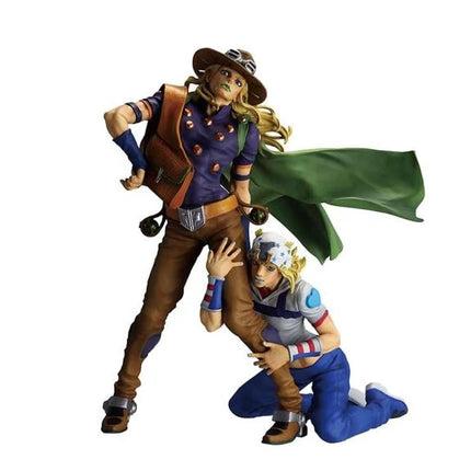 BANDAI Jojo's Bizarre Adventure Johnny Joestar & Gyro Zeppeli - Statues