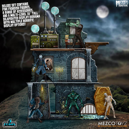 Mezco Monsters - Tower Of Fear Deluxe Boxed Set