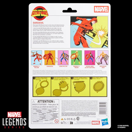 HASBRO Marvel Legends Secret Wars Daredevil (Lenticular Shield) - Action Figure