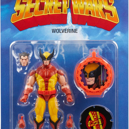 Marvel Legends Series Wolverine, X-Men Retro Comics Secret Wars Collectible 6...