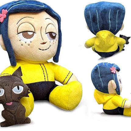 Kidrobot Coraline and The Cat Phunny Plush