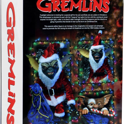 NECA Gremlins Ultimate Santa Stripe with Gizmo - Action Figure
