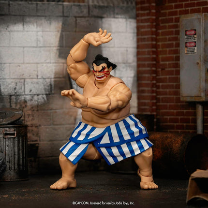 JADA TOYS Street Fighter II: The Final Challengers - E. Honda (Deluxe) Figures