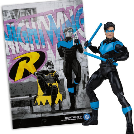 MCFARLANE TOYS DC Direct Page Punchers Nightwing (Comic #81) Action Figure