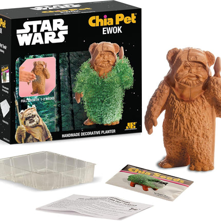 Chia Pet Star Wars Ewok, Decorative Pottery Planter