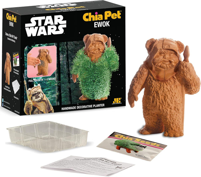 Chia Pet Star Wars Ewok, Decorative Pottery Planter