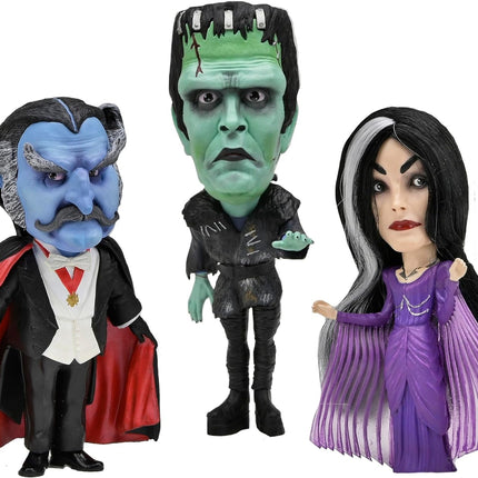 NECA Rob Zombie’s The Munsters – Stylized Figures - Little Big Head 3-Pack