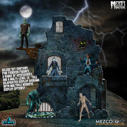 Mezco Monsters - Tower Of Fear Deluxe Boxed Set