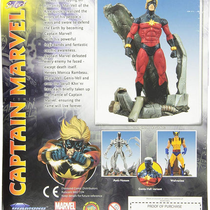 DIAMOND SELECT TOYS Marvel Select Captain Marvel Action Figure