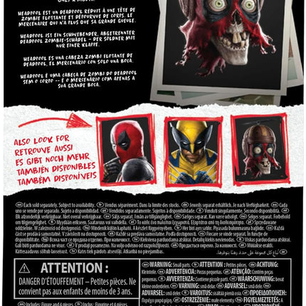Marvel Legends Series Headpool Logan, Deadpool & Wolverine Collectible 6 Inch Action Figure for Adults Ages 14 and Up