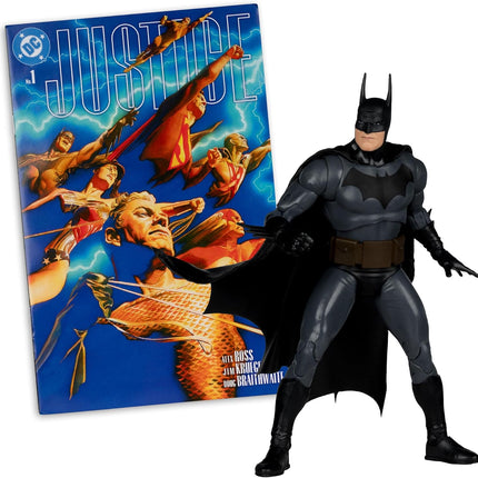 MCFARLANE TOYS DC Direct - Batman (Justice #1) with Comic - Action Figure
