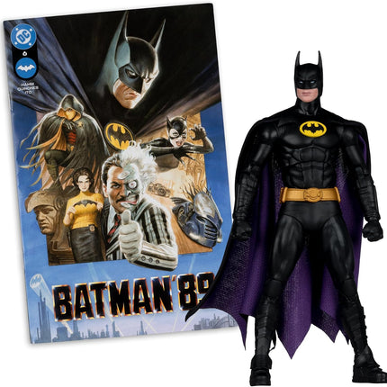 MCFARLANE TOYS DC Direct - Batman (Batman 89) with Comic #6 - Action Figure