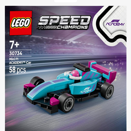 LEGO Speed Champions Mini F1 ACADEMY Car 30734