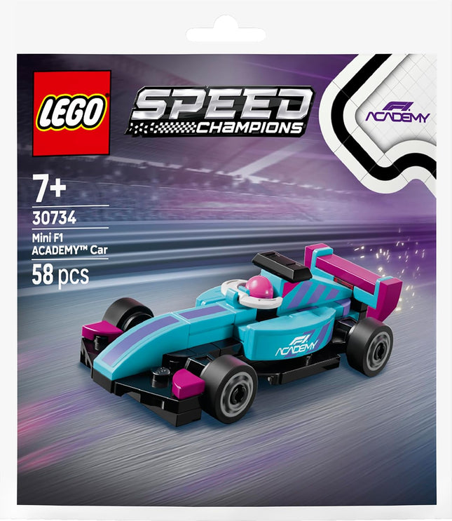 LEGO Speed Champions Mini F1 ACADEMY Car 30734