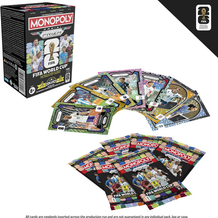 HASBRO Monopoly Panini Prizm: FIFA World Cup 2026 - Trading Cards Booster Box