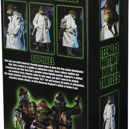 NECA TMNT (1990 Movie) Raphael Disguise 1/4 Scale Action Figure