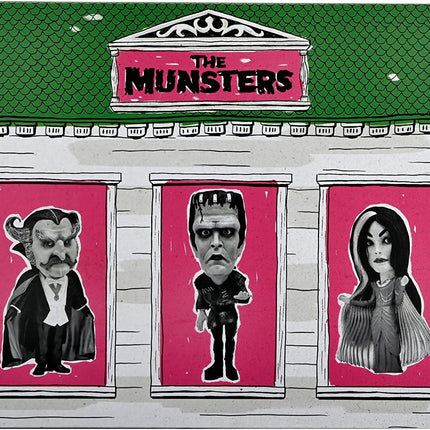 NECA Rob Zombie’s The Munsters – Stylized Figures - Little Big Head 3-Pack