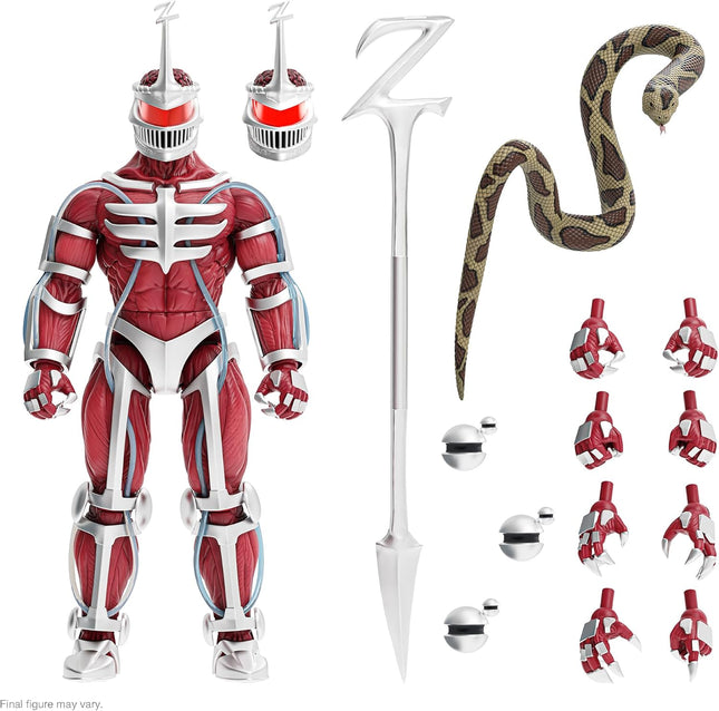 Super7 ULTIMATES! Mighty Morphin Power Rangers Lord Zedd - 7" Power Rangers