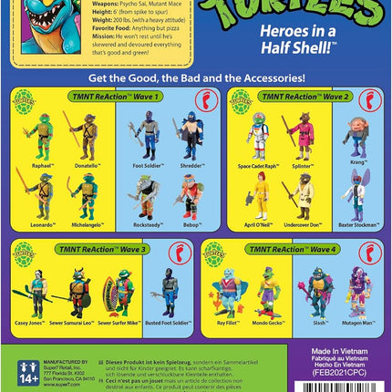 Super7 TMNT Slash Action Figure