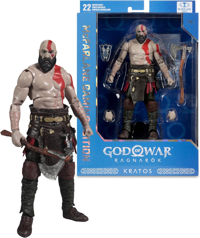 MCFARLANE TOYS God Of War Ragnarok - Kratos - Gaming Edition - Action Figure