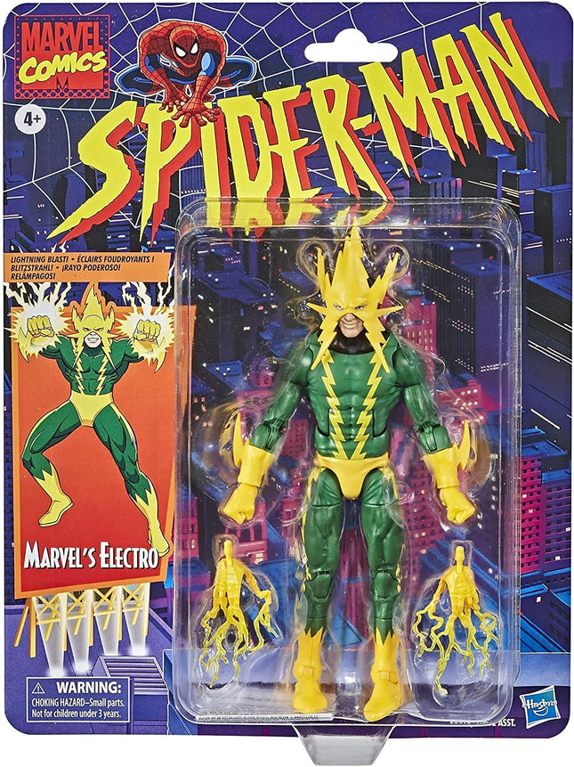 Hasbro Marvel Legends Series Spider-Man Electro Action Figure