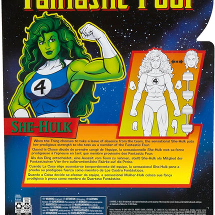 HASBRO Marvel Legends Series She Hulk - Inspired by Fantastic Four Action Figure