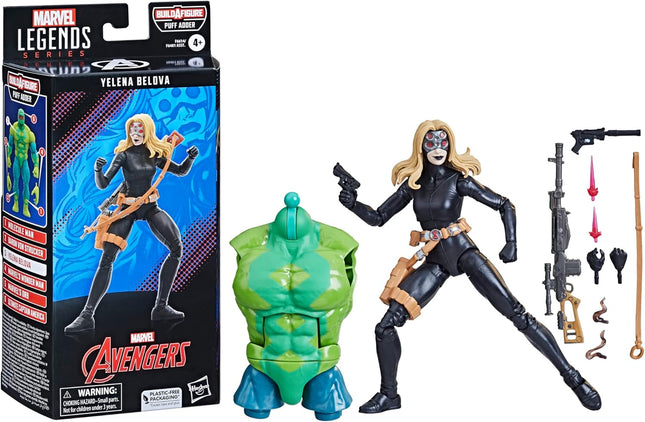 Hasbro Marvel Legends Avengers - Yelena Belova Black Widow Action Figures