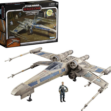 HASBRO Star Wars: Rogue One - Antoc Merrick’s X-Wing Fighter - Vehicle with Action Figure