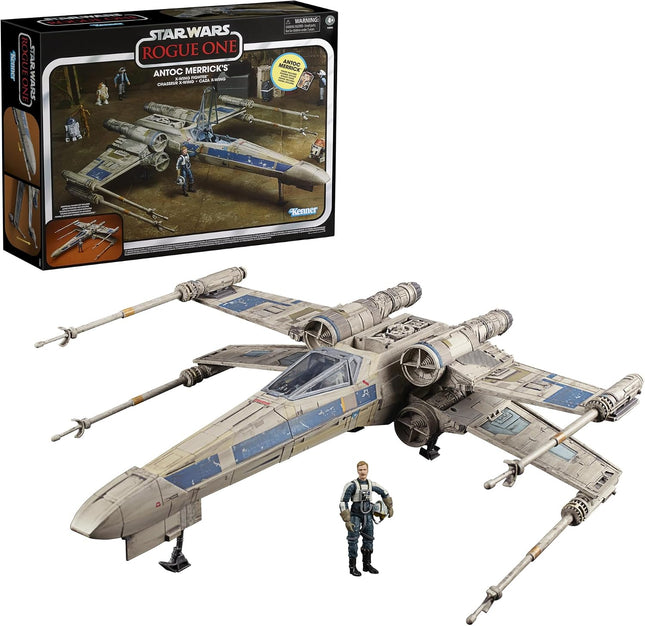 HASBRO Star Wars: Rogue One - Antoc Merrick’s X-Wing Fighter - Vehicle with Action Figure