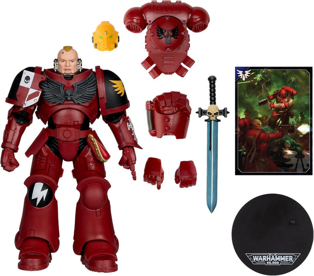 McFarlane Warhammer 40,000 - Assault Intercessor Sergeant (Blood Angel)