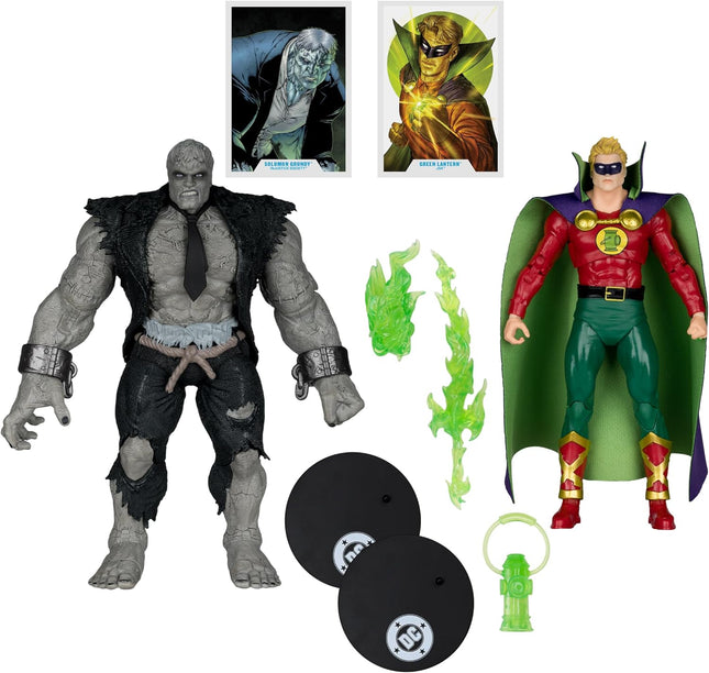 McFarlane Toys DC Multiverse Solomon Grundy vs Green Lantern Megafig 2-Pack