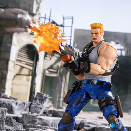 HIYA TOYS Contra: Operation Galuga - Bill Rizer Action Figure