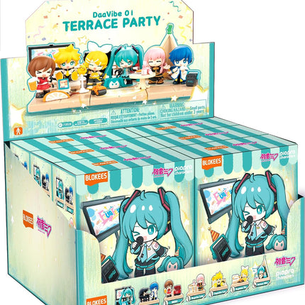 BLOKEES DaaVibe 01 Series - Hatsune Miku - Terrace Party - Display of 6 - Model Kits