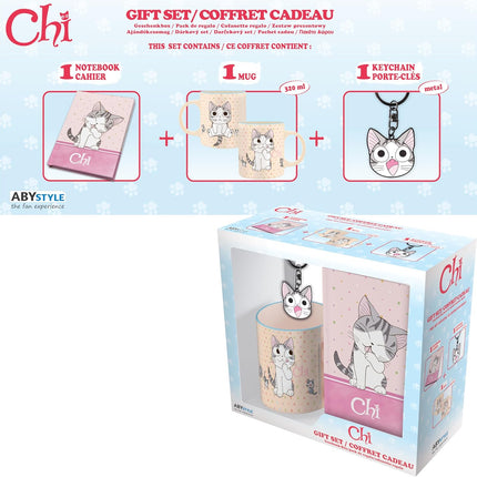 Gift Sets - Chi's Sweet Home - Notebook + Mug + Keychain