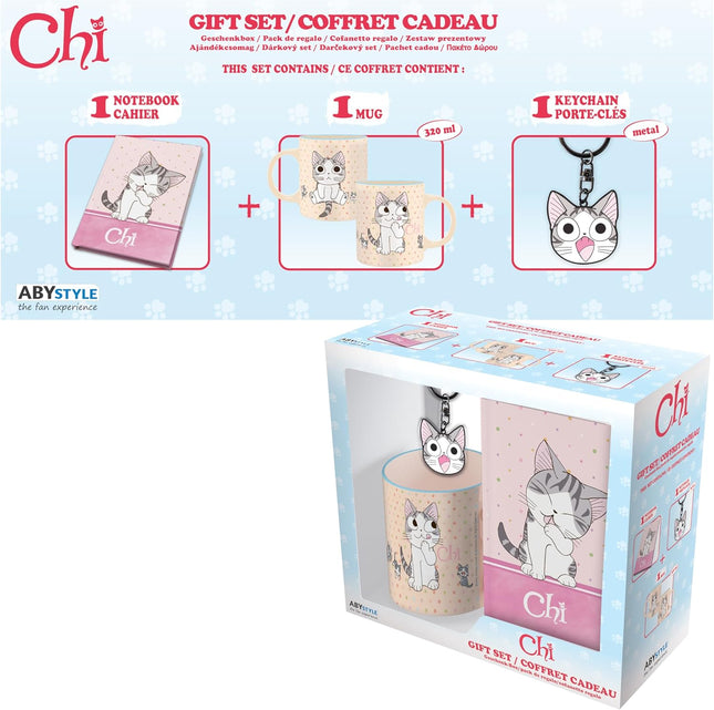 Gift Sets - Chi's Sweet Home - Notebook + Mug + Keychain