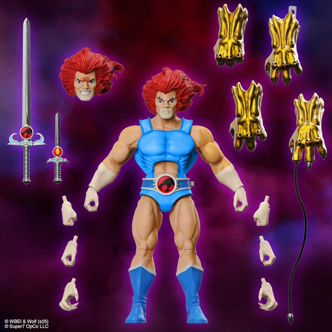 Super7 ULTIMATES! Thundercats Lion-O Thundercats Action Figure with Accessories