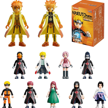 BLOKEES Naruto Ultimate Bond - GV01 - 9pc Blind Box Set Display