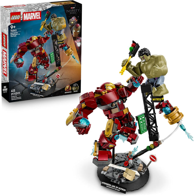 LEGO Marvel Epic Battle: Hulkbuster vs. The Hulk 76343