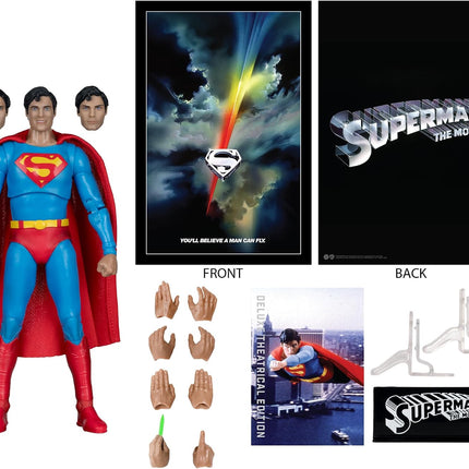 MCFARLANE TOYS DC Multiverse Superman (1978) Theatrical Deluxe - Action Figure