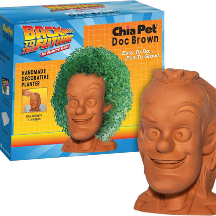 Chia Pet Back to The Future - Doc Brown, Terra Cotta