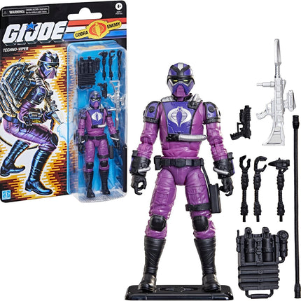 HASBRO G.I. Joe Classified - Retro Cardback - Techno-Viper -  Action Figure