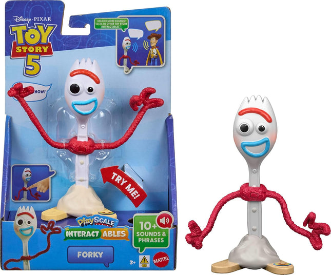 Mattel Disney and Pixar Toy Story 5 Interactables Forky - Phrases & Cross Talk