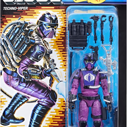 HASBRO G.I. Joe Classified - Retro Cardback - Techno-Viper -  Action Figure