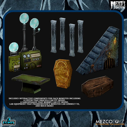Mezco Monsters - Tower Of Fear Deluxe Boxed Set