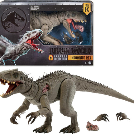 MATTEL Jurassic World Hammond Collection - Indominus Rex Dinosaur - Action Figure