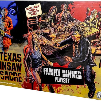 Texas Chainisaw Massacre (1974) Dinner Scene Figure Playset